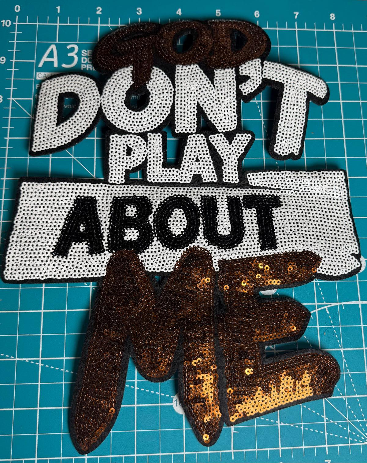 Luxury patches  God Don't play about me part 15