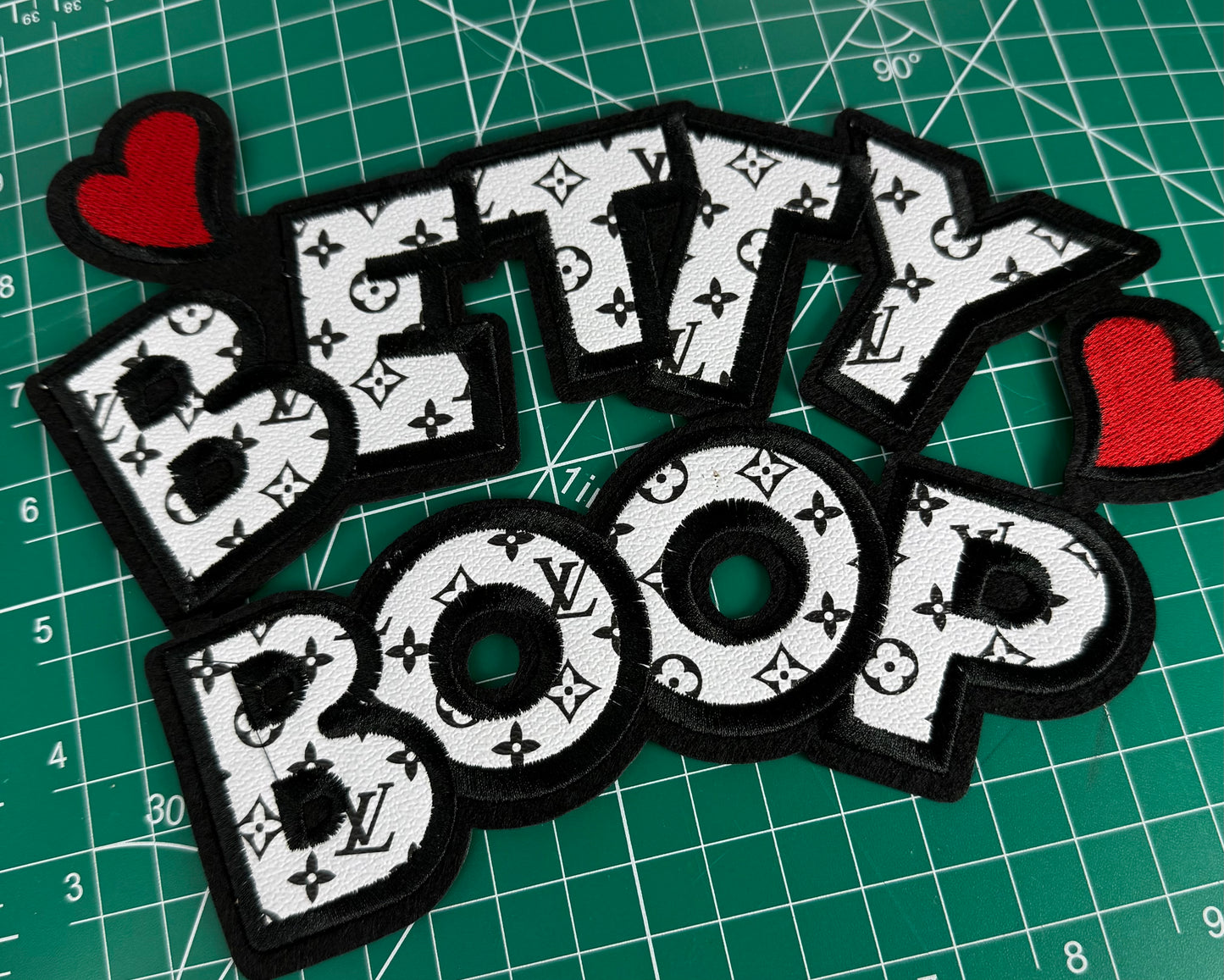 Ms. Debi Cigar  Box and big patches