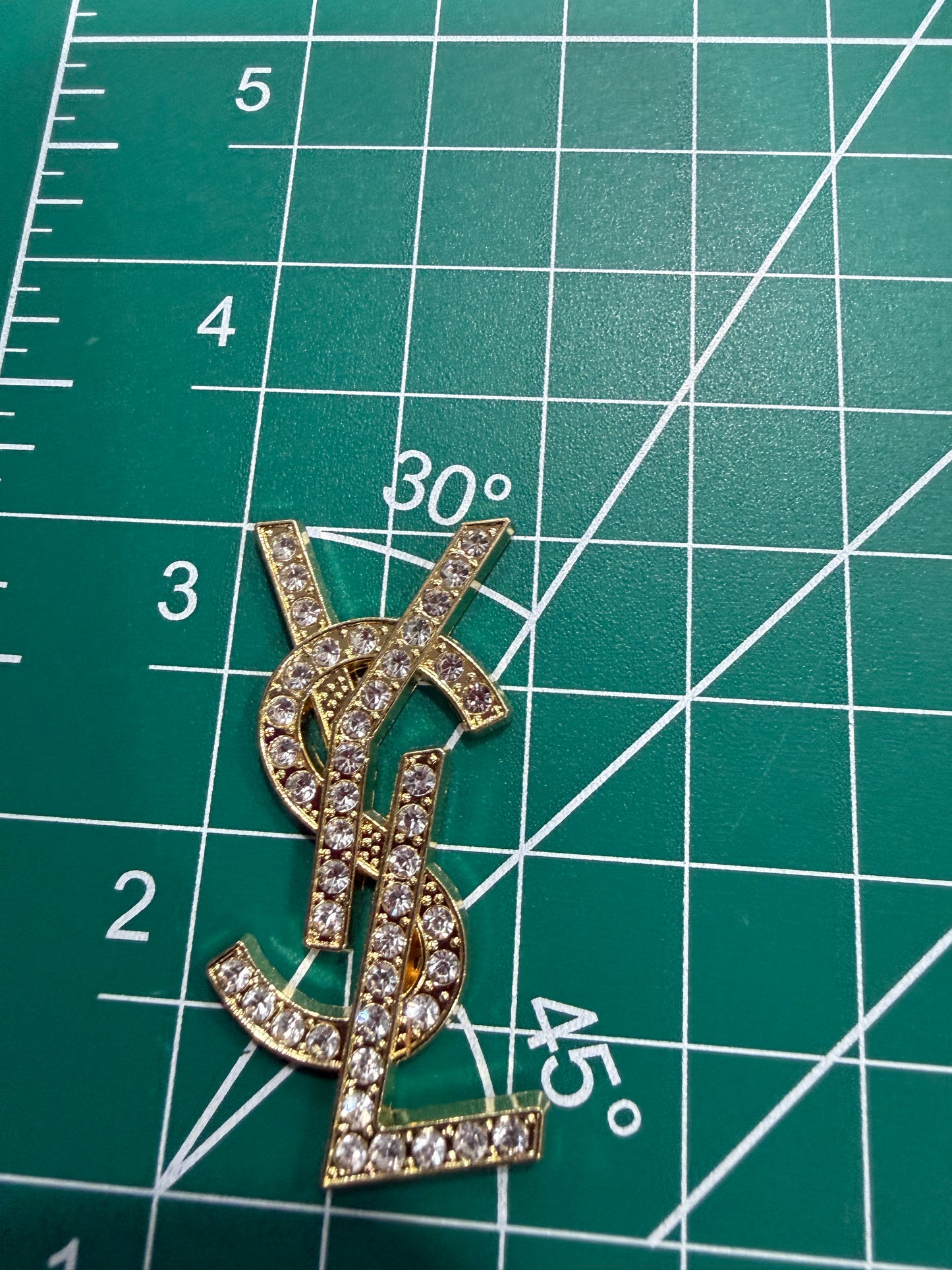 Luxury flat back charms Dio