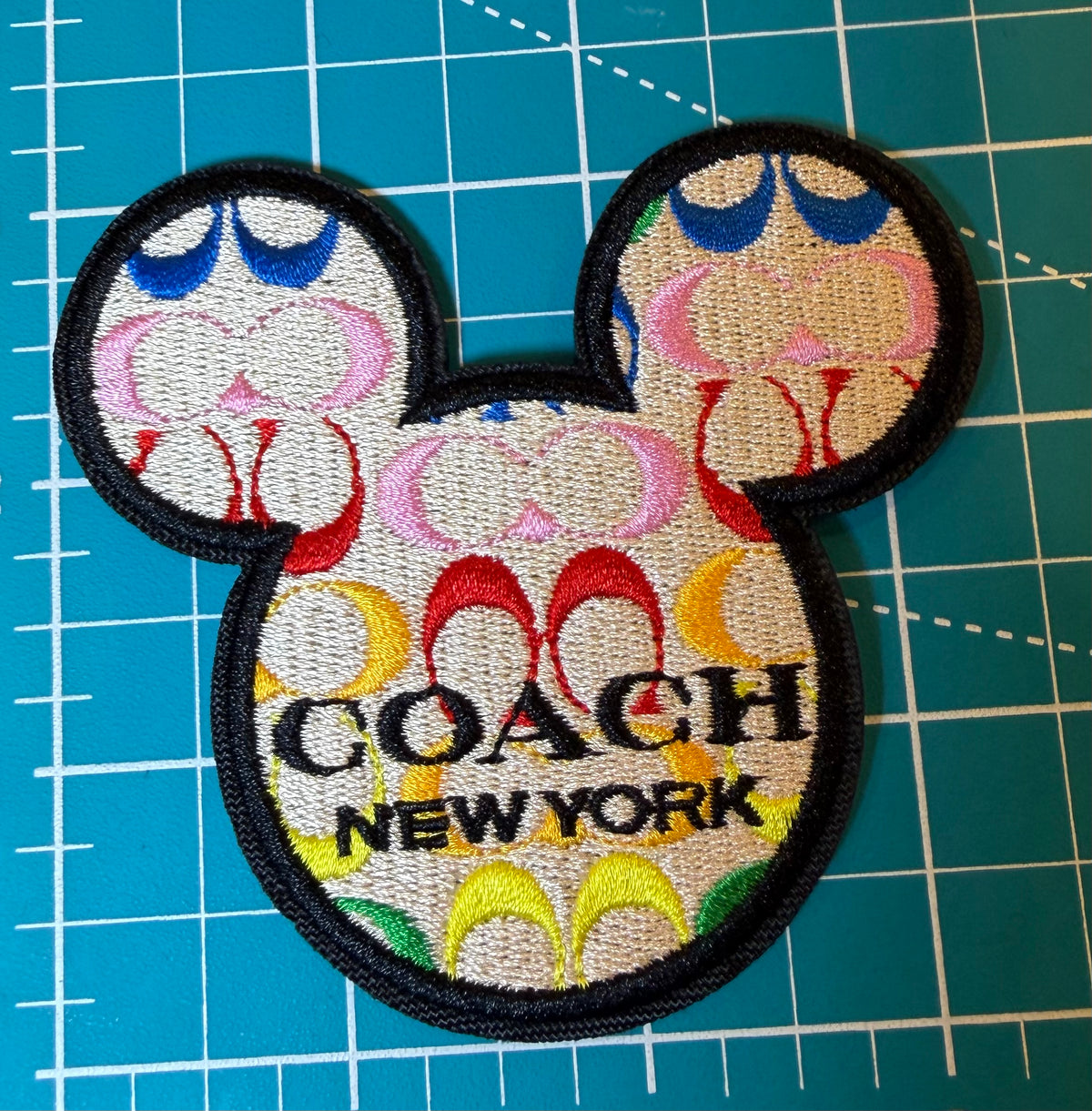 Luxury Designer-Inspired Embroidered Patches & Appliqués – Sold Individually