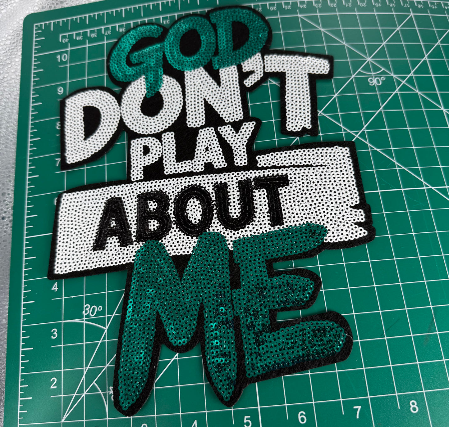 Ms. Debi Cigar  Box and big patches