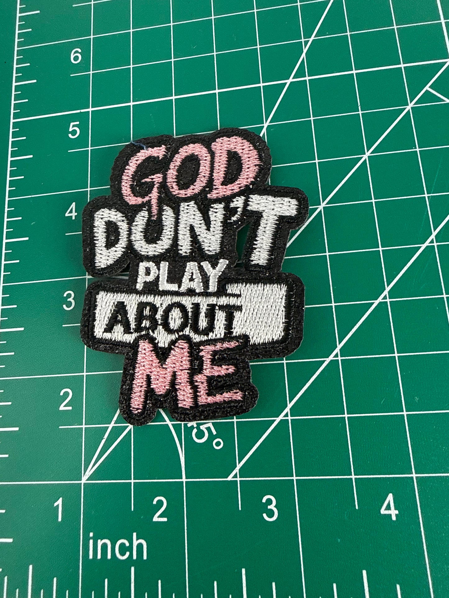 Luxury patches God inspired Betty and more