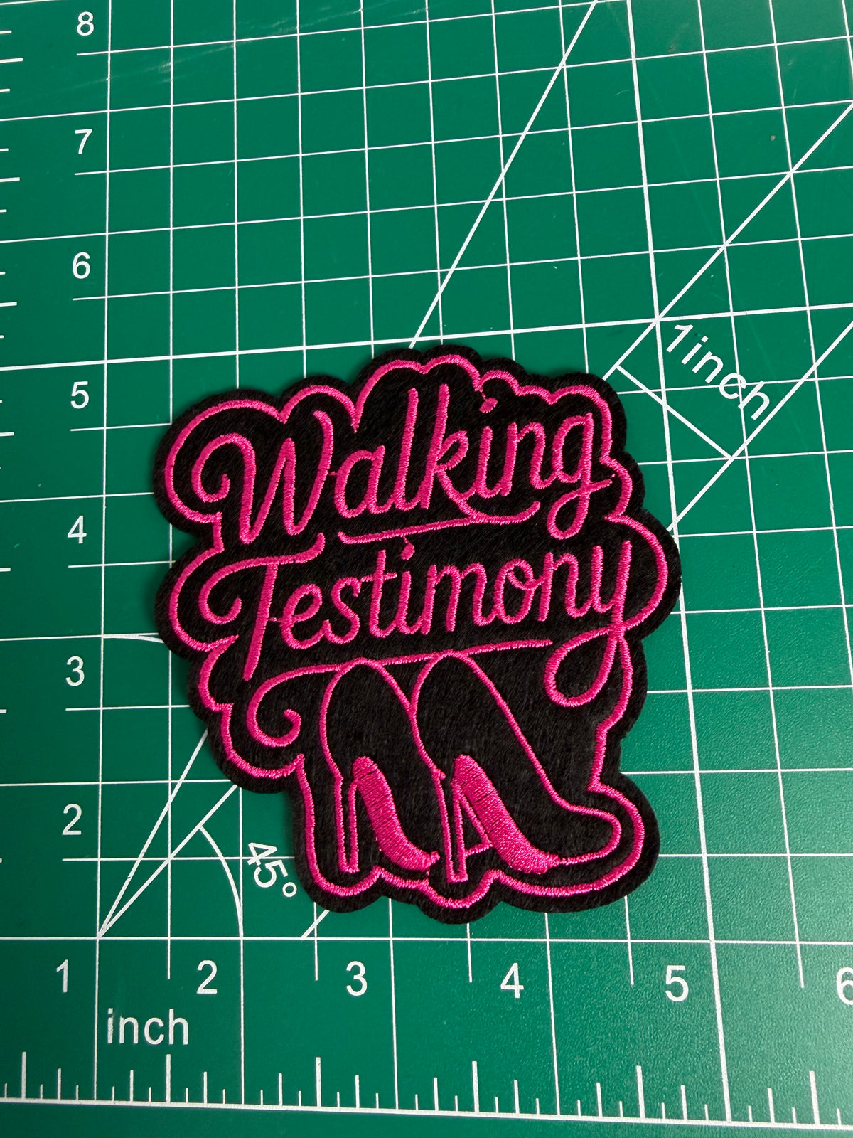 Walking by Faith & Walking in Style Patches
