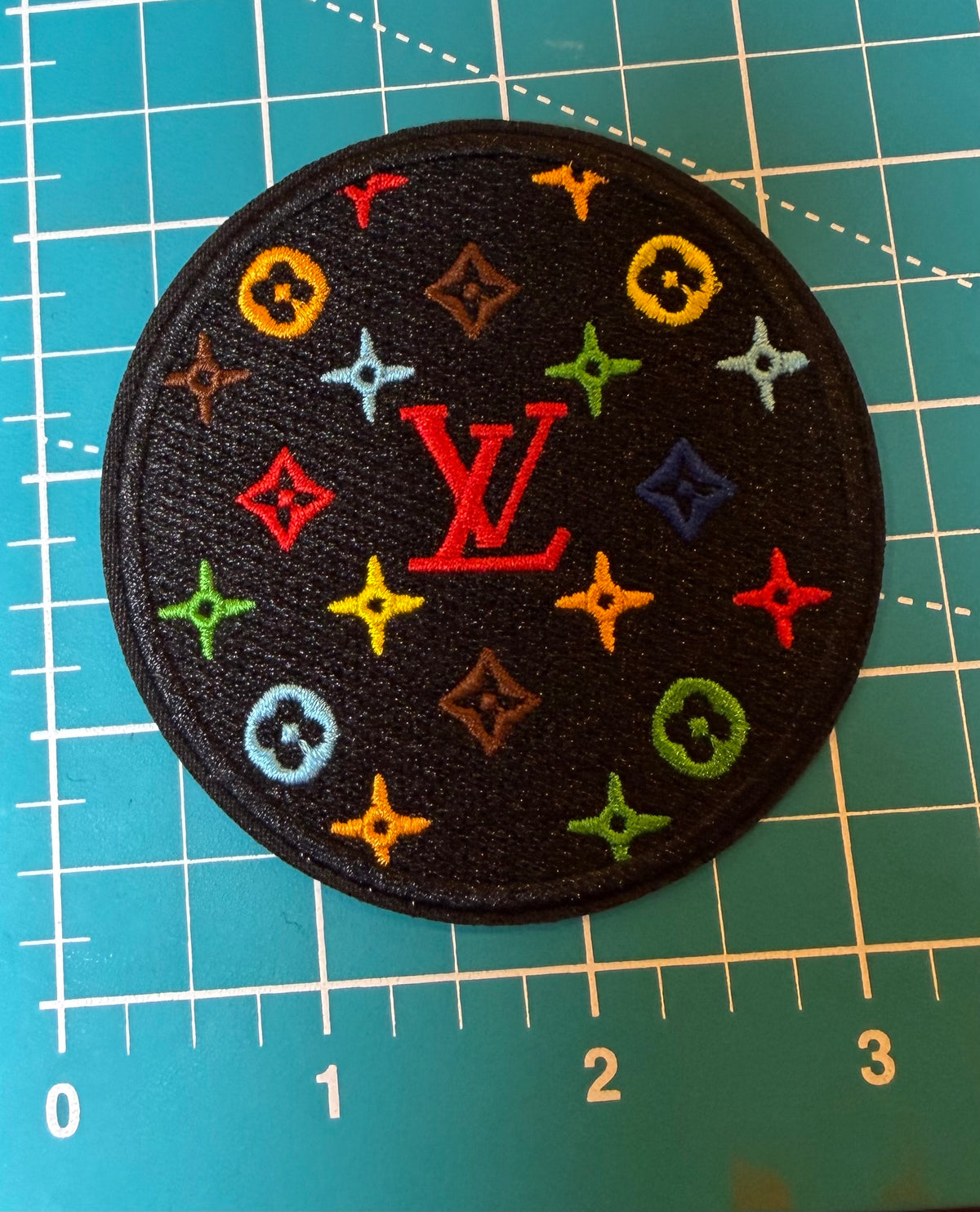 Luxury Designer-Inspired Embroidered Patches & Appliqués – Sold Individually