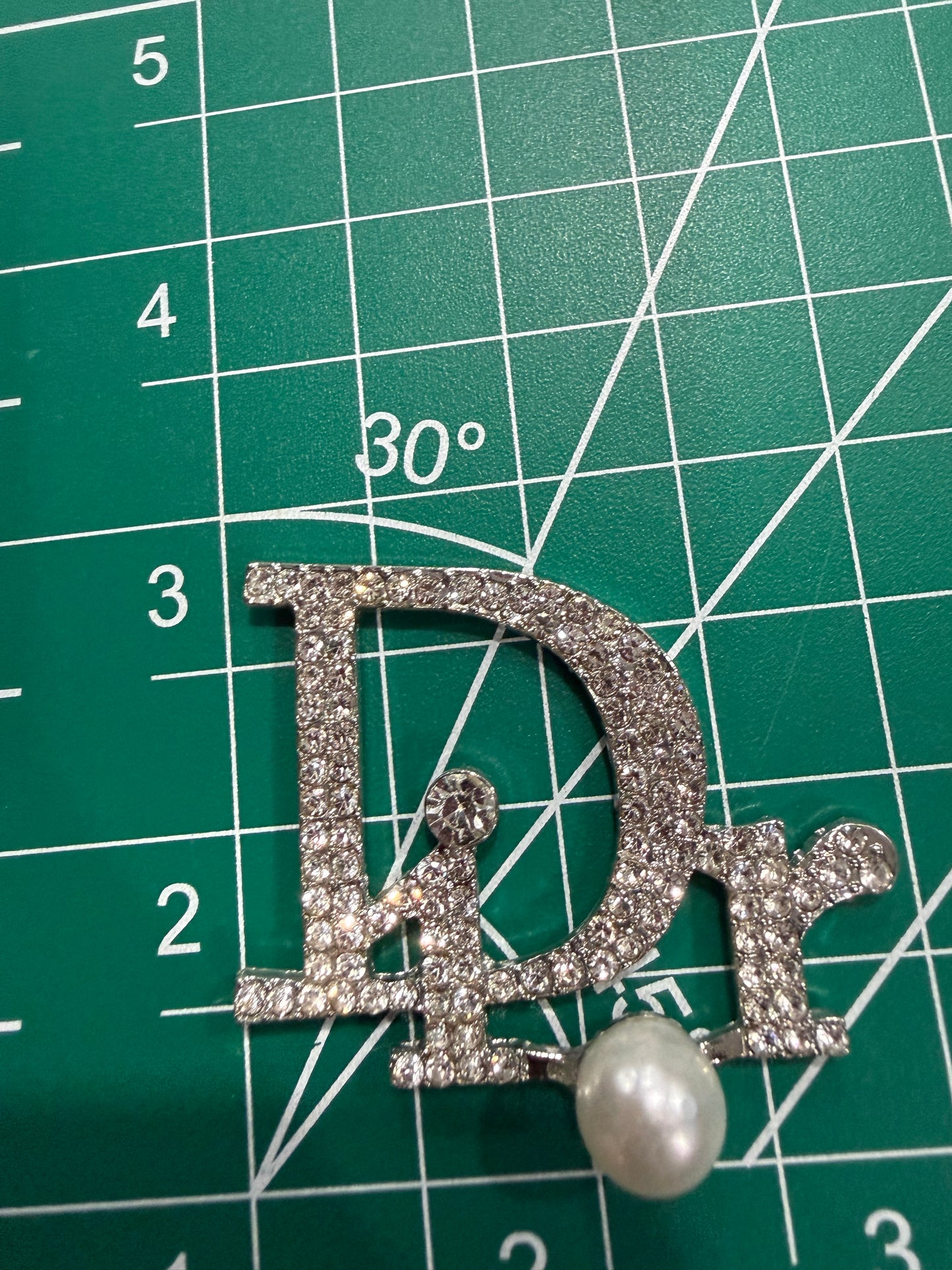 Luxury flat back charms Dio