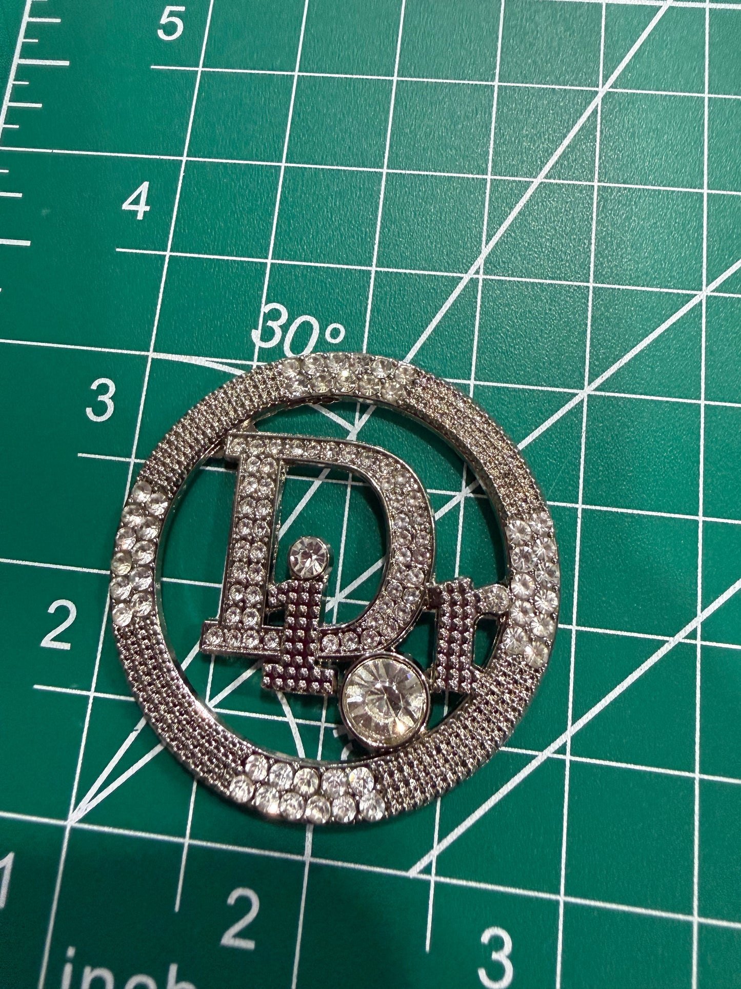 Luxury flat back charms Dio