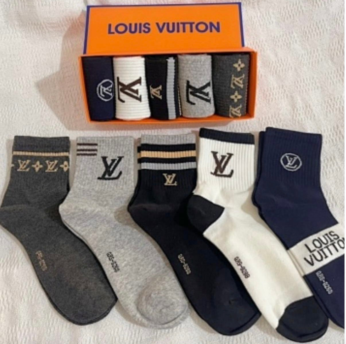 Luxury Socks 5 pairs in the box