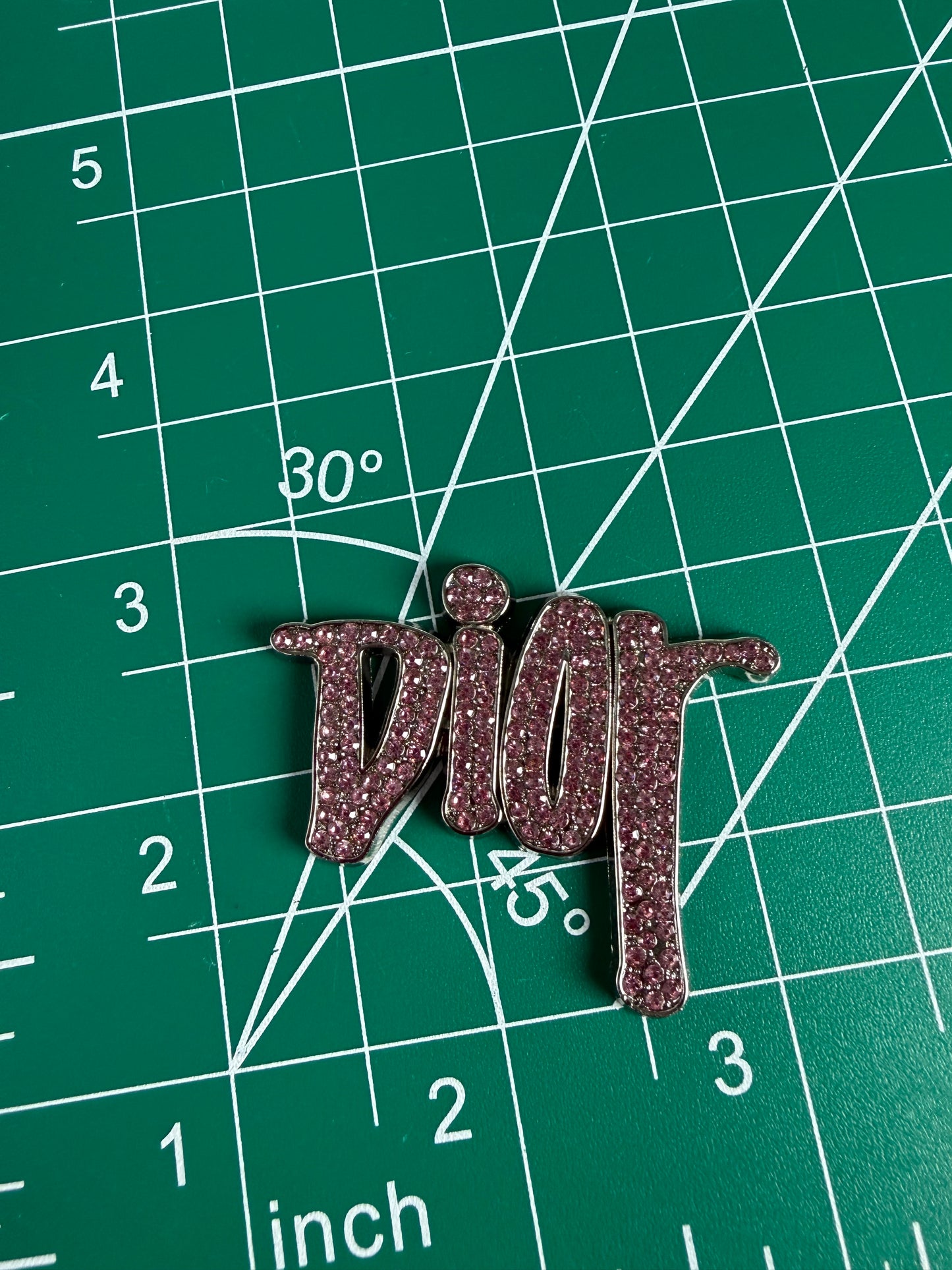 Luxury flat back designer charms