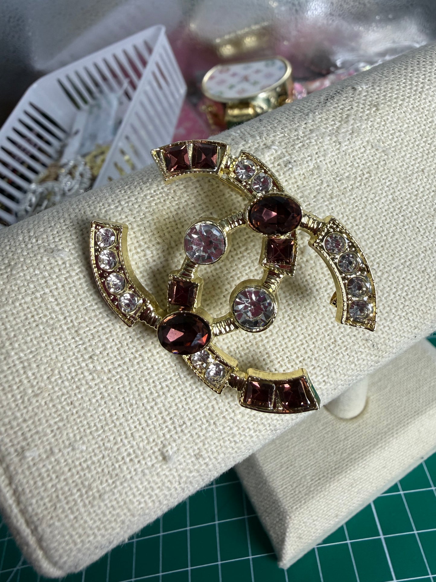 Luxury designer brooches