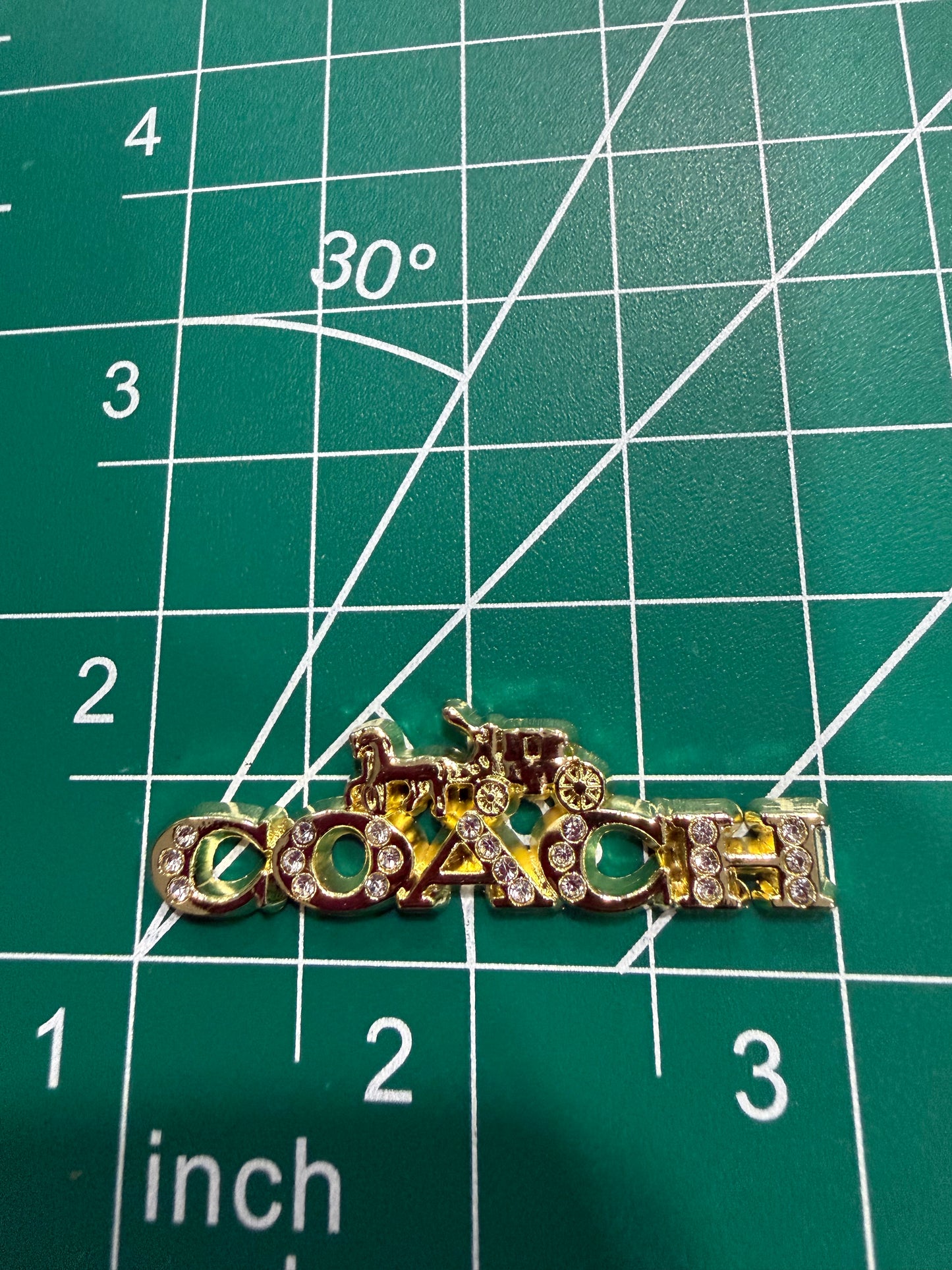 Luxury flat back charms Dio