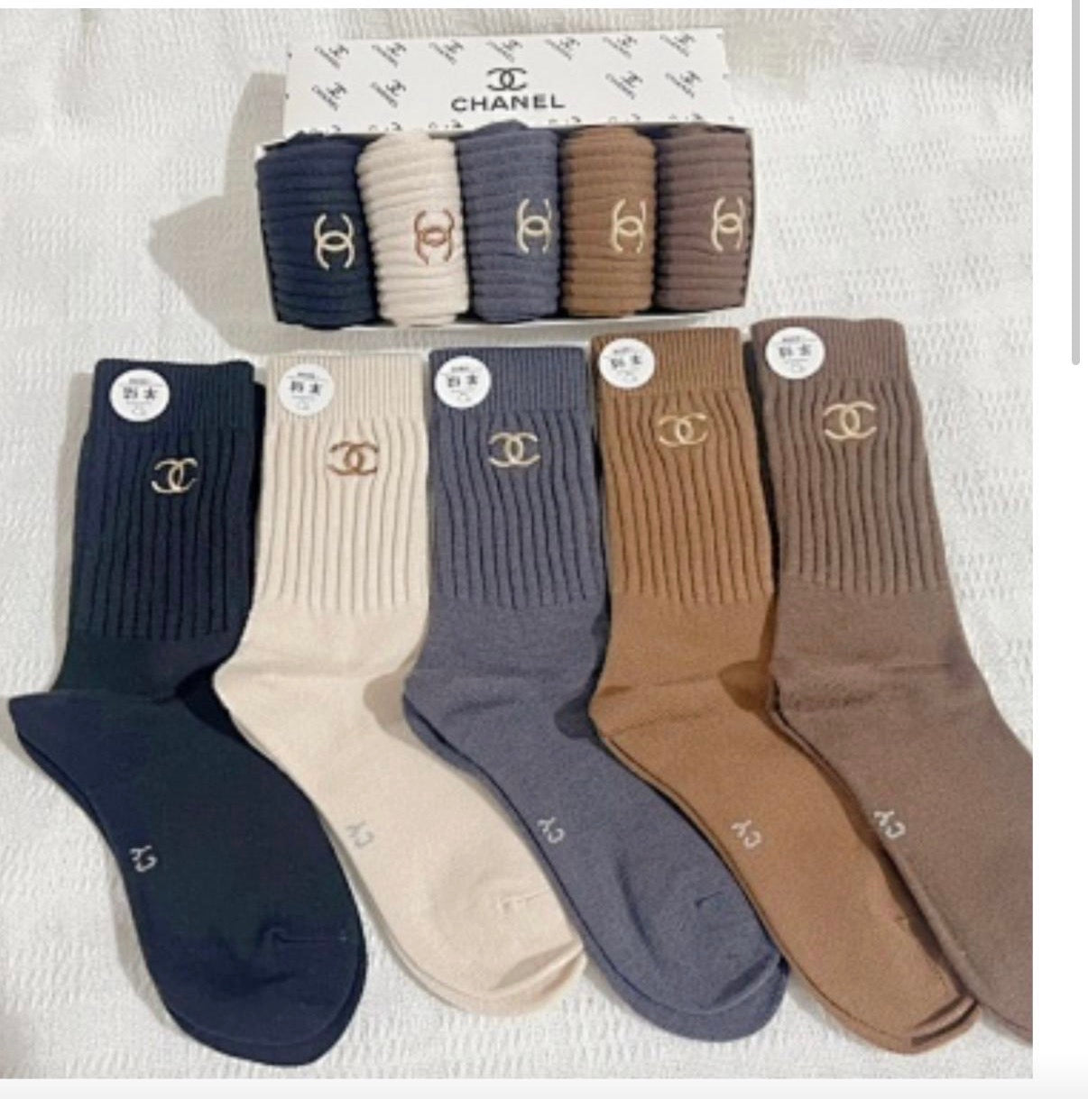 Luxury Socks 5 pairs in the box