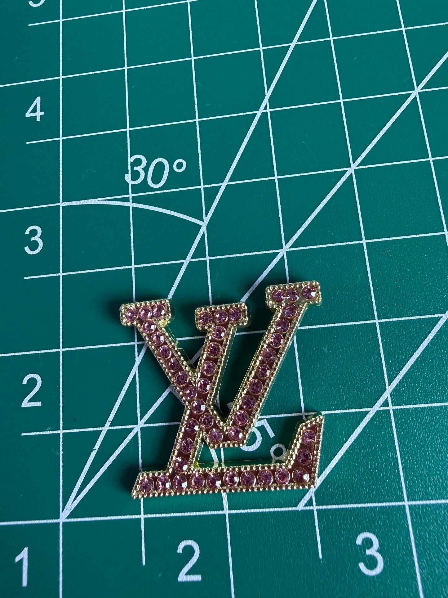 Luxury flat back designer charms