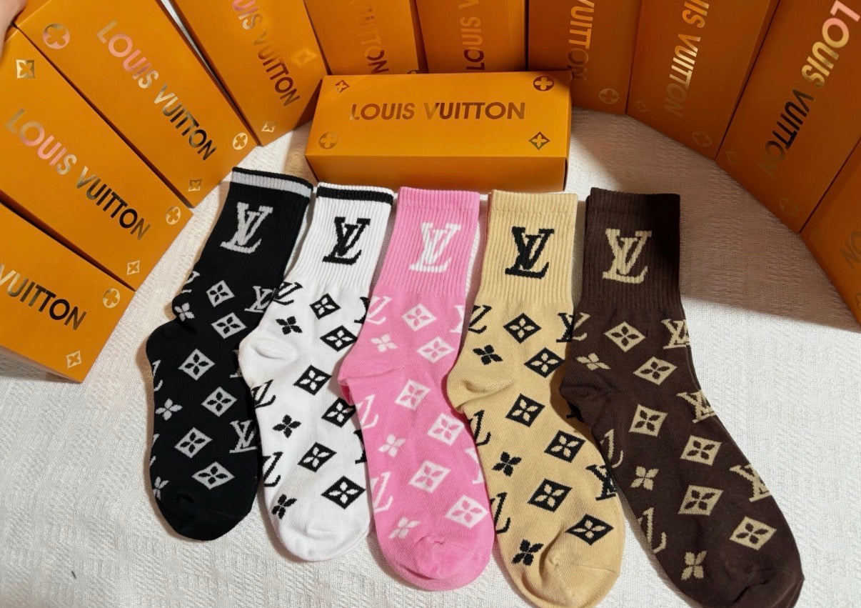 Luxury Socks 5 pairs in the box