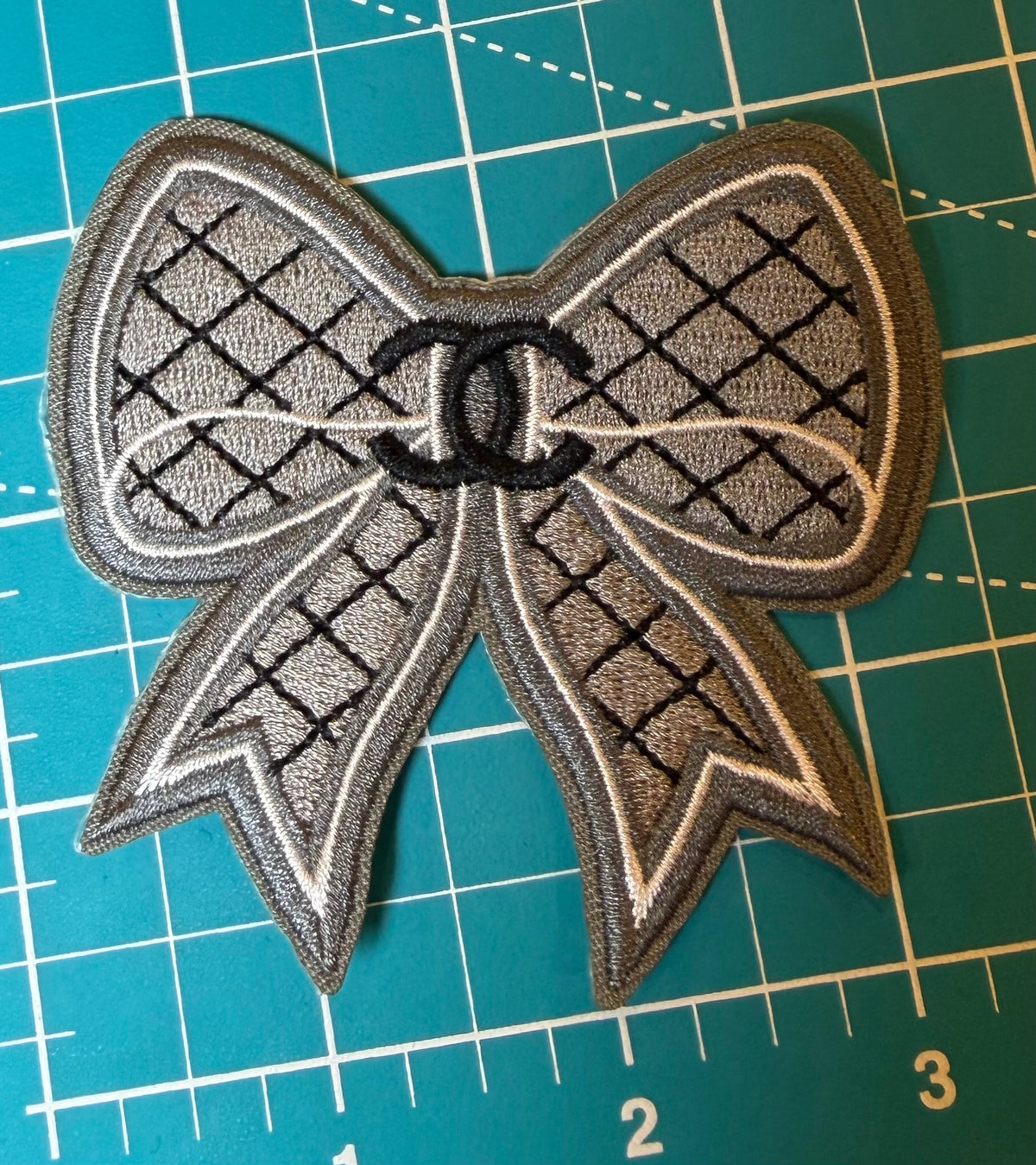 Luxury Designer-Inspired Embroidered Patches & Appliqués – Sold Individually