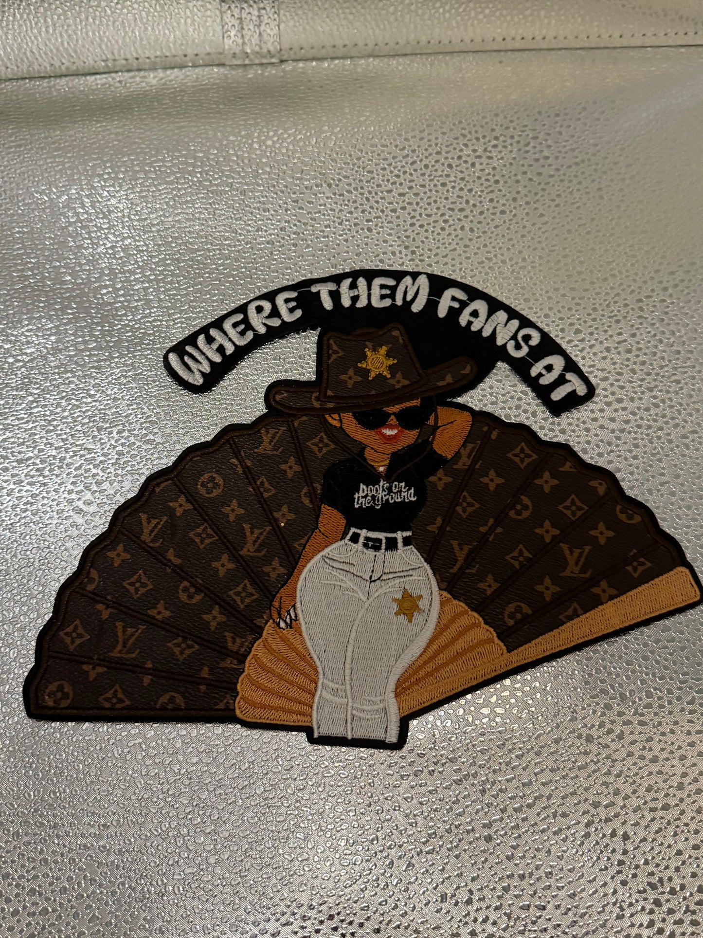 Patches about 5-10 inches