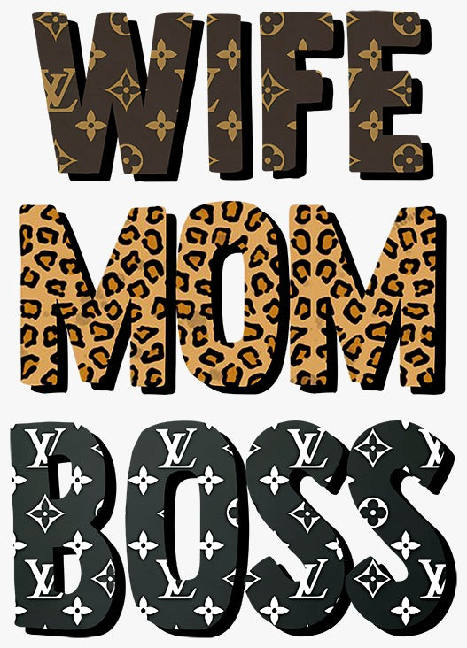 Designer Fashion Heat transfer