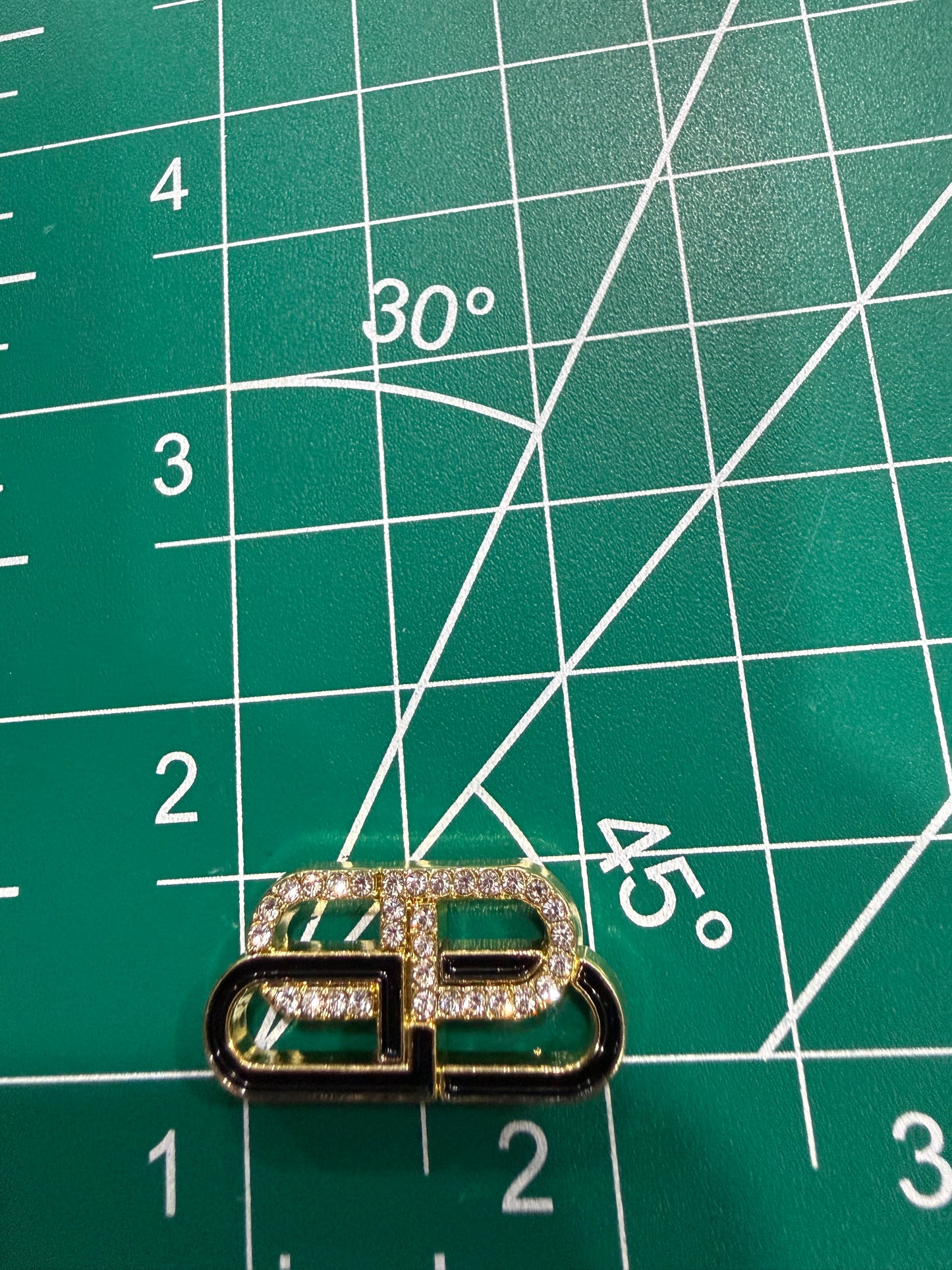 Luxury flat back charms Dio