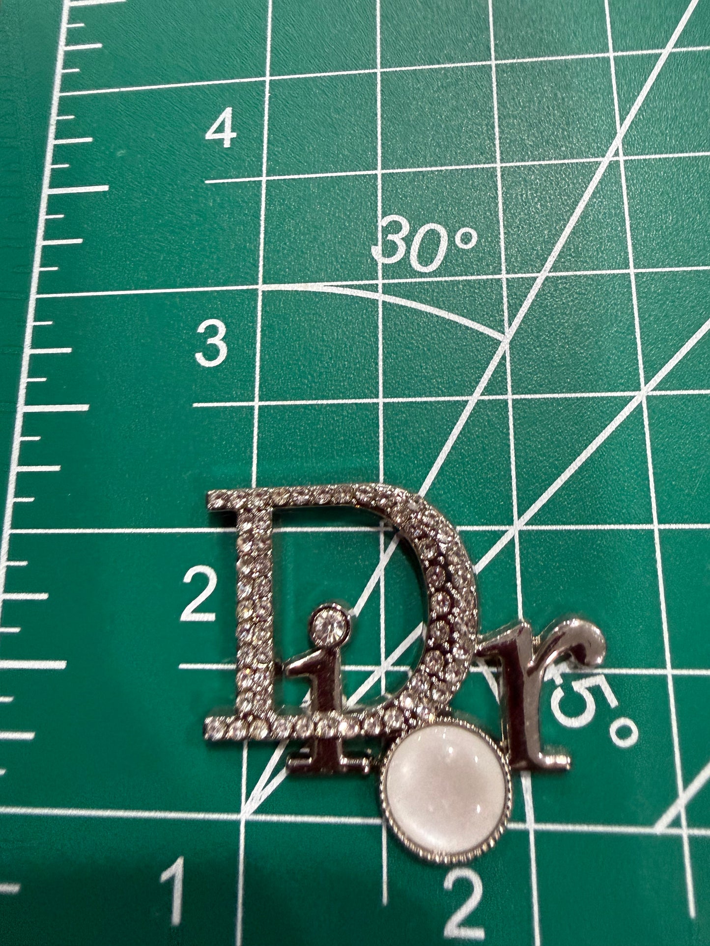 Luxury flat back charms Dio
