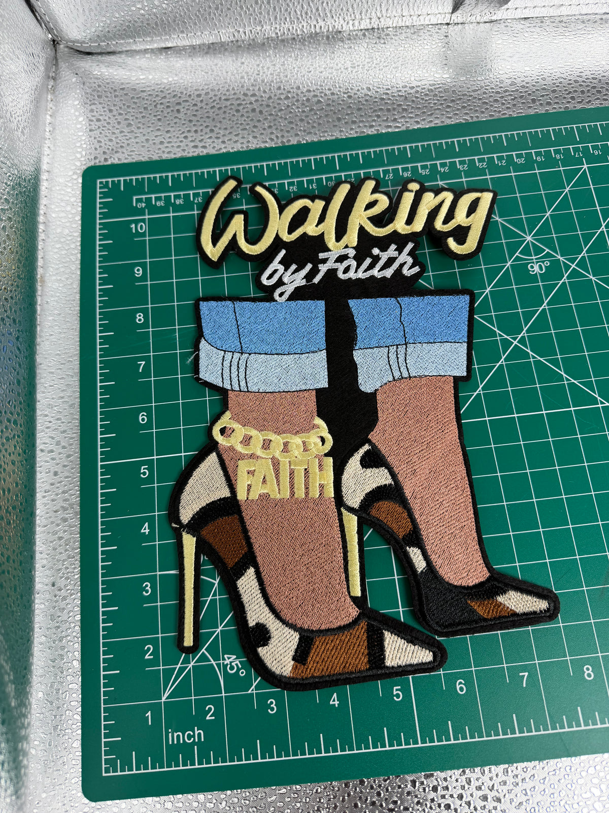 Walking by Faith & Walking in Style Patches