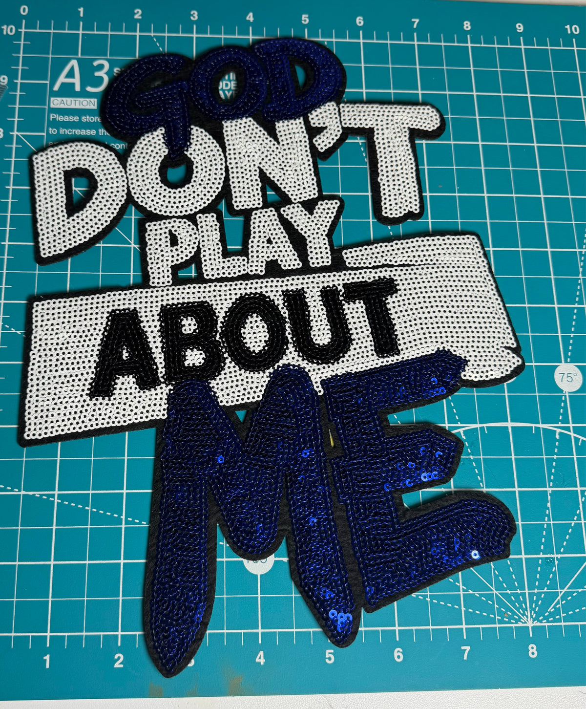 Luxury patches  God Don't play about me part 15