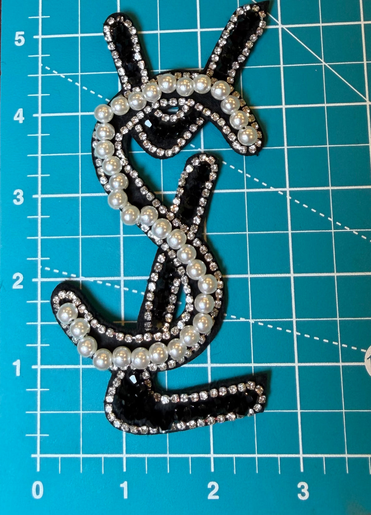 Luxury Beaded Rhinestone Patches – Sew-On or Glue-On Appliqués (Not Iron-On)