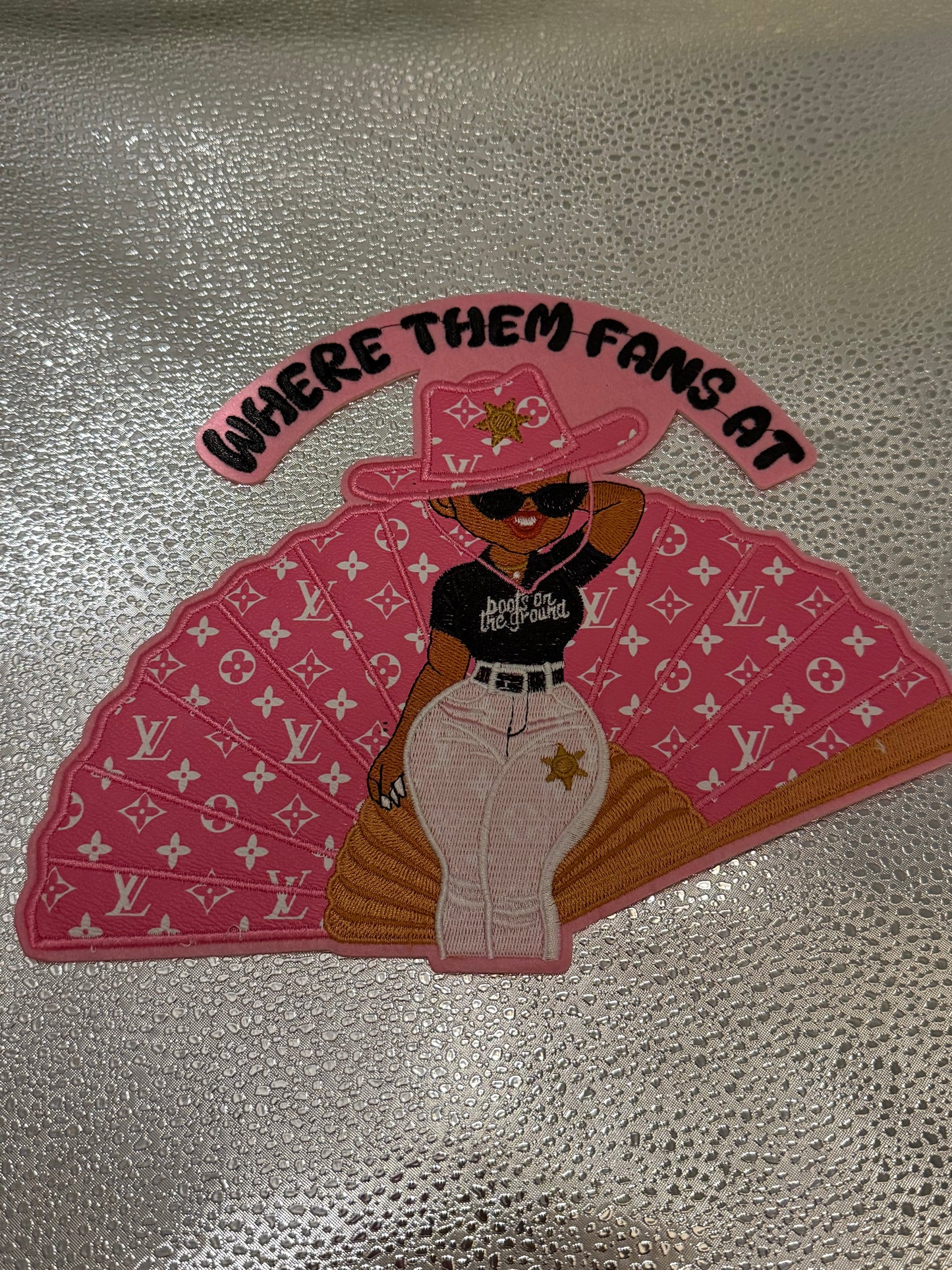 Patches about 5-10 inches