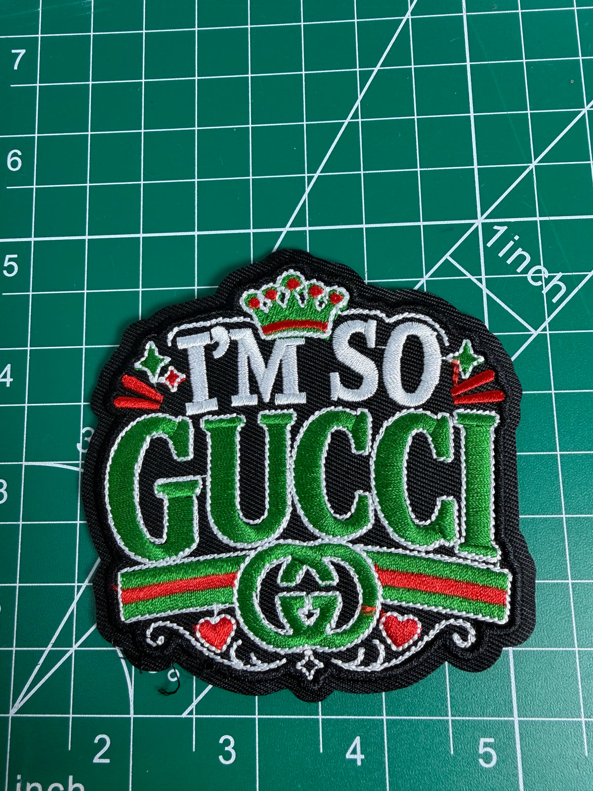 Luxury-Inspired Statement Patches for Jackets & Bags