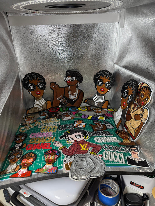 Inspired luxury patches