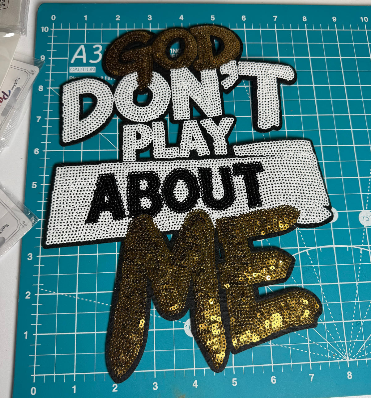 Luxury patches  God Don't play about me part 15