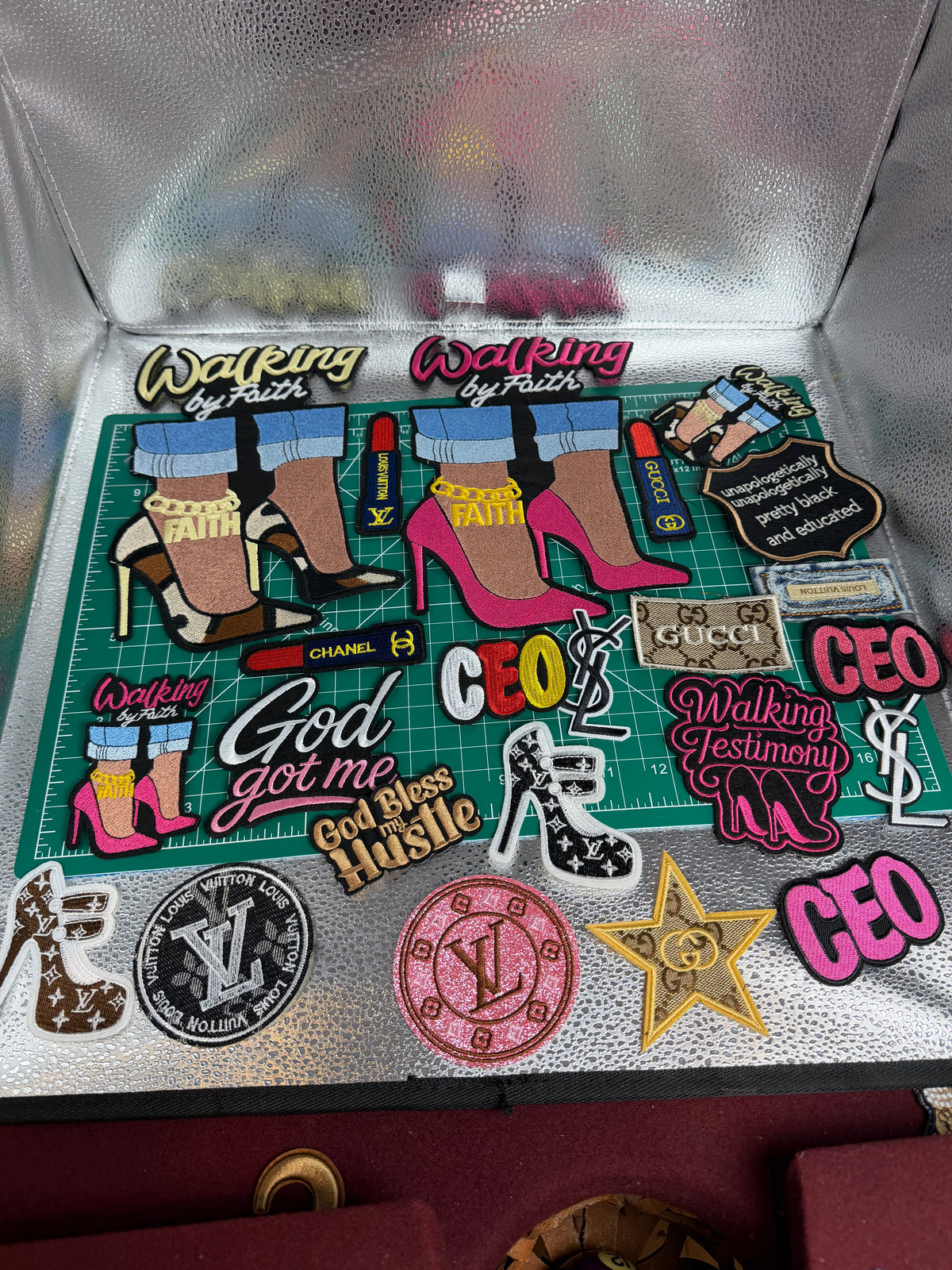 Walking by Faith & Walking in Style Patches