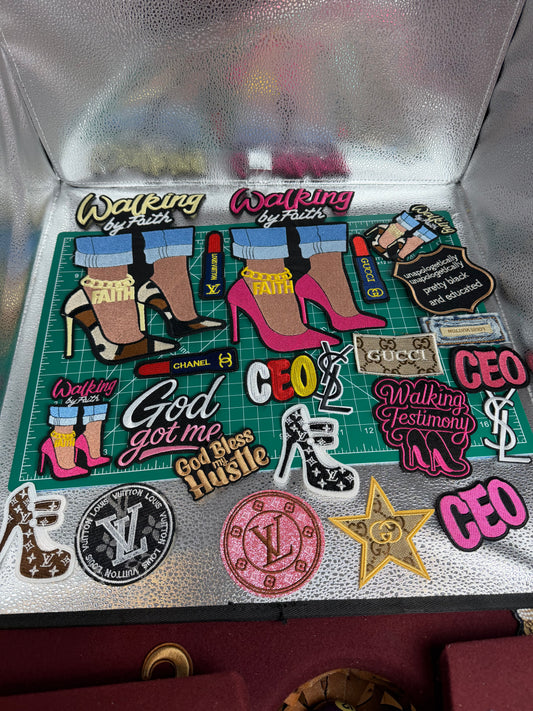 Walking by Faith & Walking in Style Patches