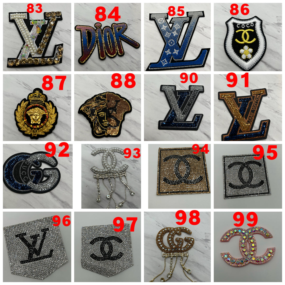Expensive Patch Luxury designer patches – ilfaitjourshop