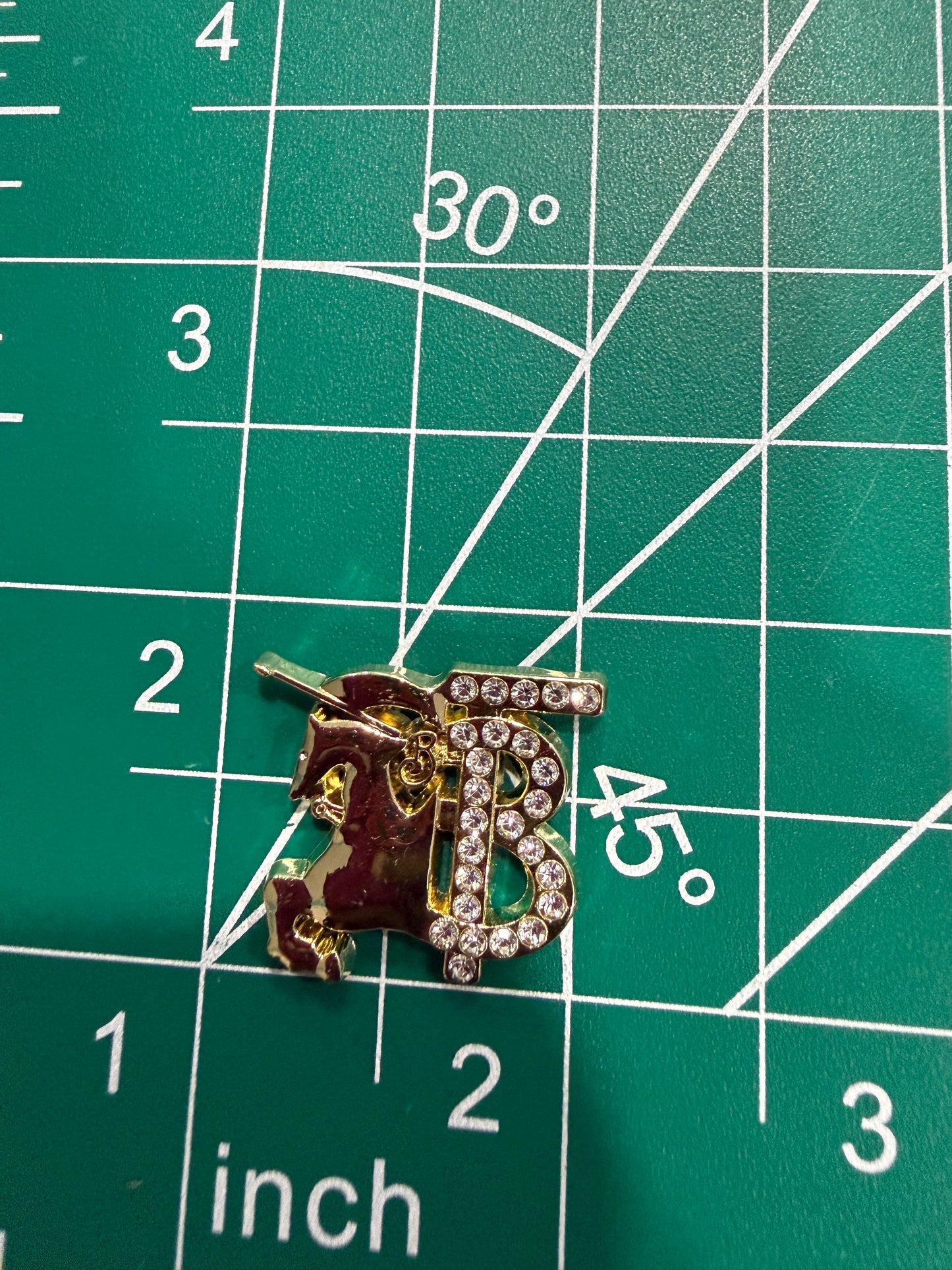 Luxury flat back charms Dio