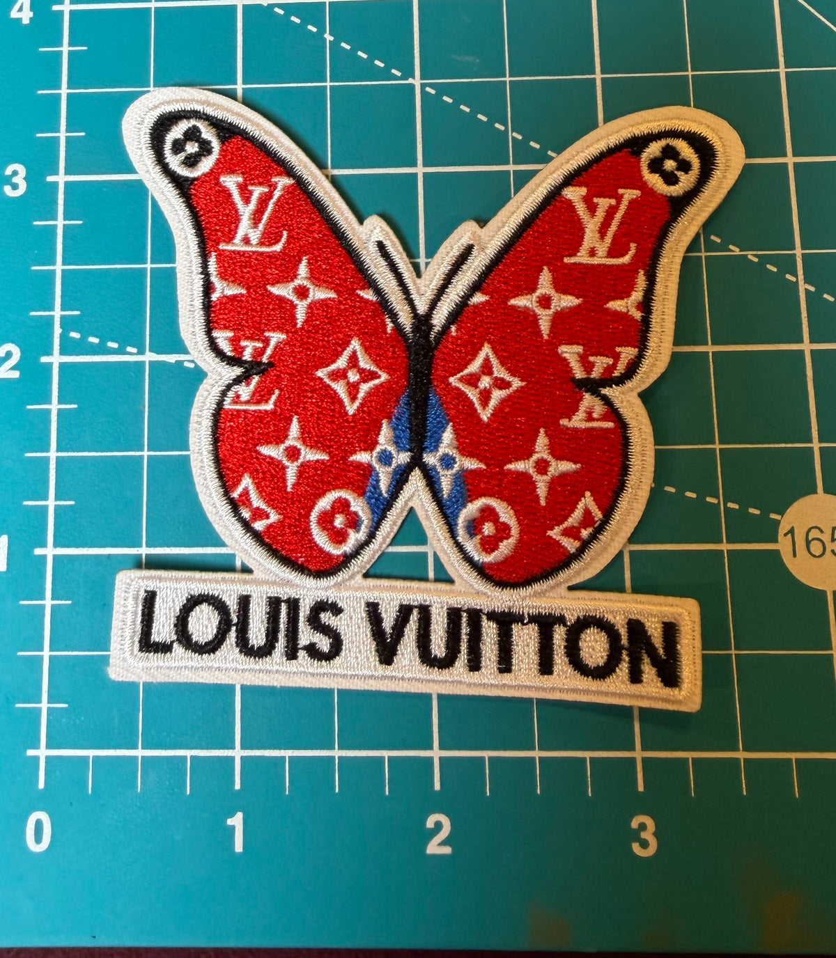 Luxury Designer-Inspired Embroidered Patches & Appliqués – Sold Individually
