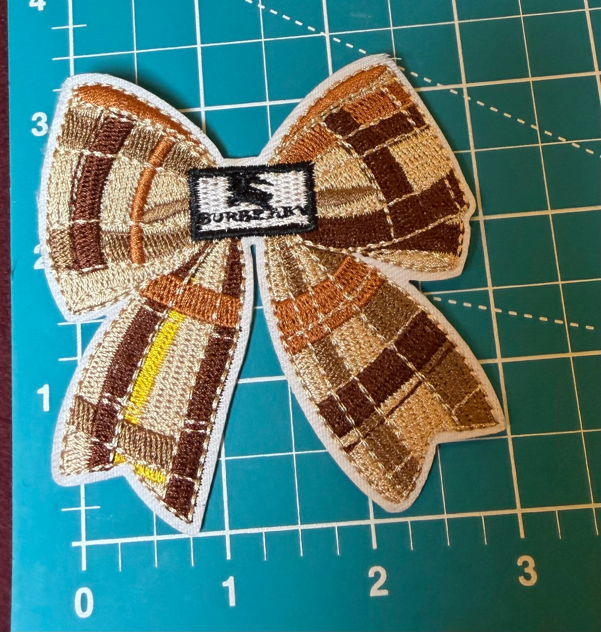 Luxury Designer-Inspired Embroidered Patches & Appliqués – Sold Individually