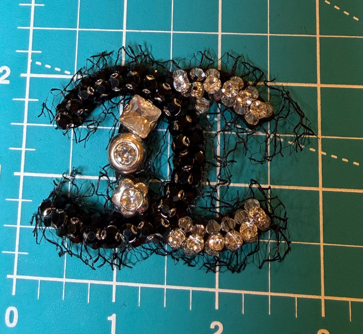 Luxury Beaded Rhinestone Patches – Sew-On or Glue-On Appliqués (Not Iron-On)