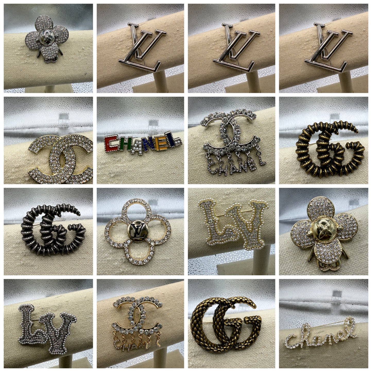 Luxury brooches