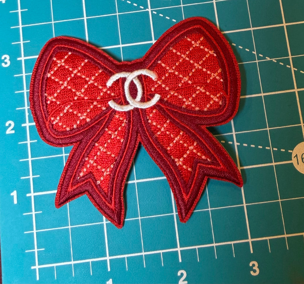 Luxury Designer-Inspired Embroidered Patches & Appliqués – Sold Individually