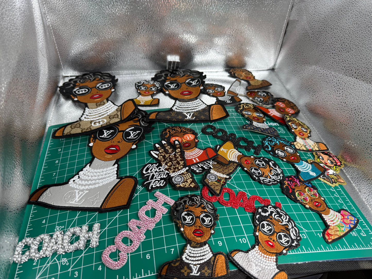 Inspired luxury patches