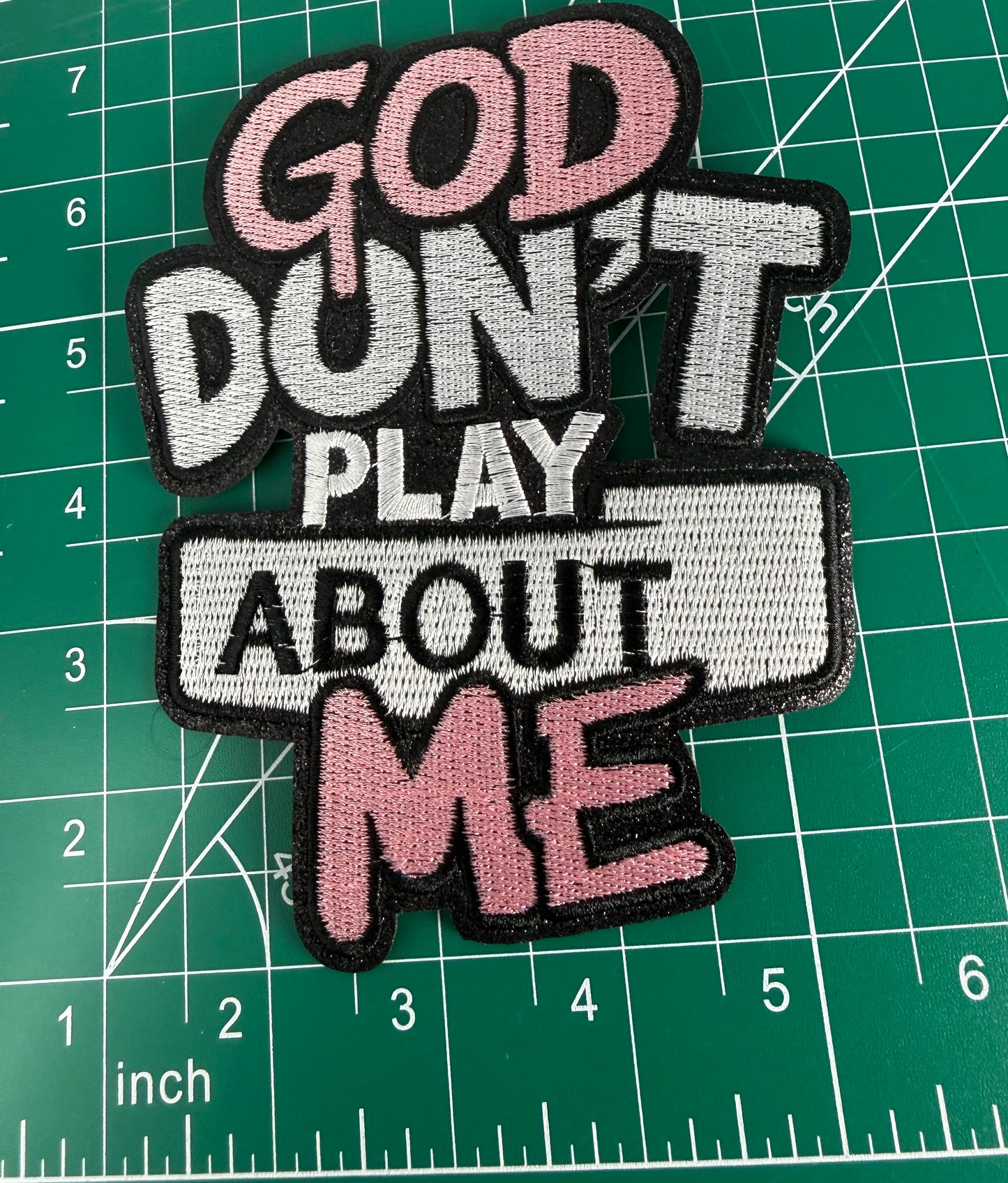 Ms. Debi Cigar  Box and big patches