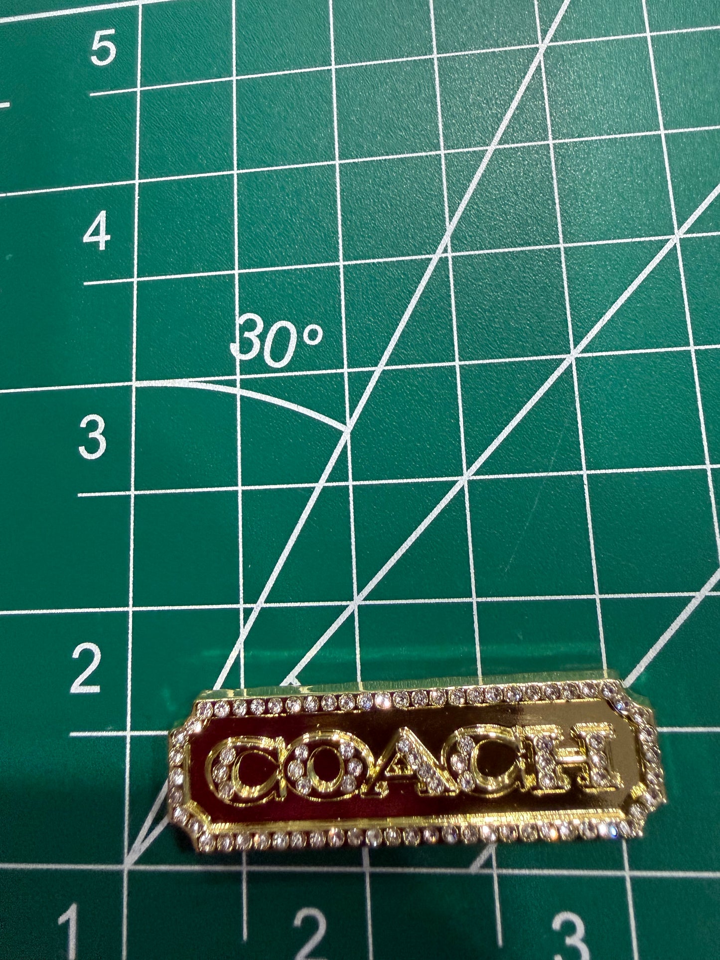 Luxury flat back charms Dio