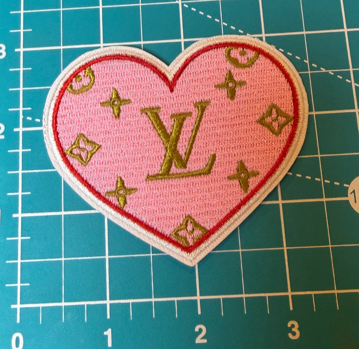 Luxury Designer-Inspired Embroidered Patches & Appliqués – Sold Individually