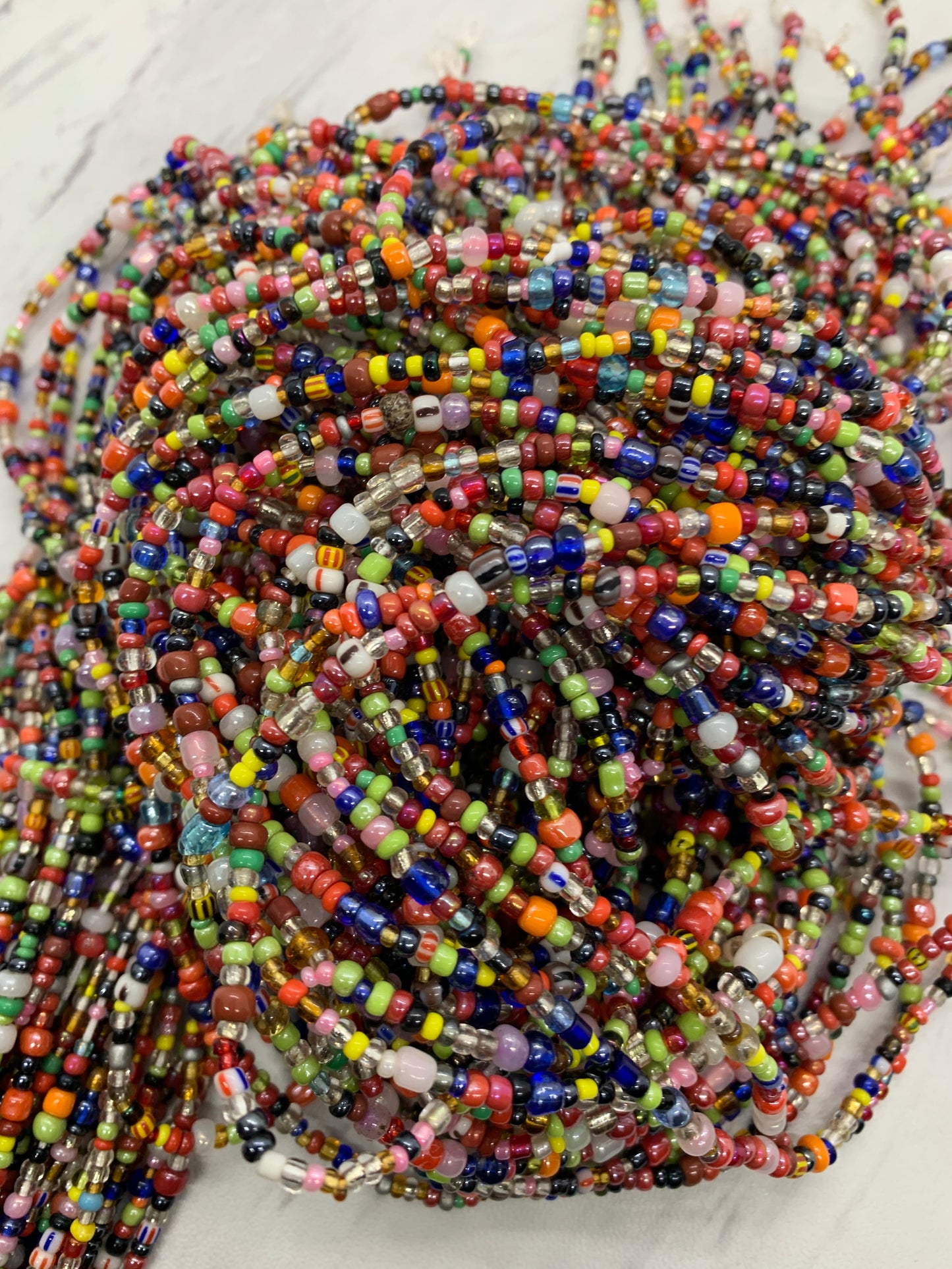 Authentic African Waist beads From (Togo, Mali, Senegal Ghana, Burkina Faso)