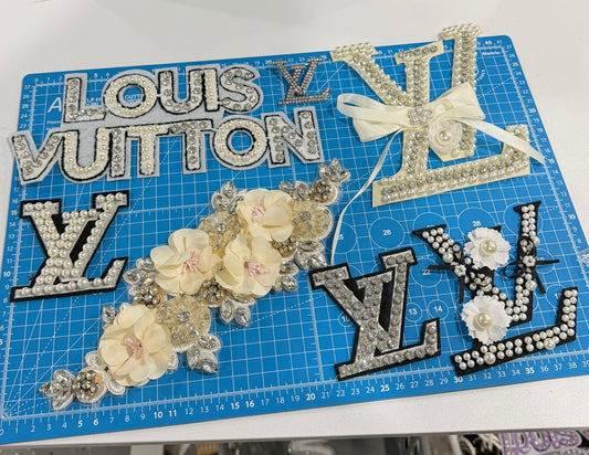 Bling bling Luxury DesignerInspired Jacket Patch Bundle