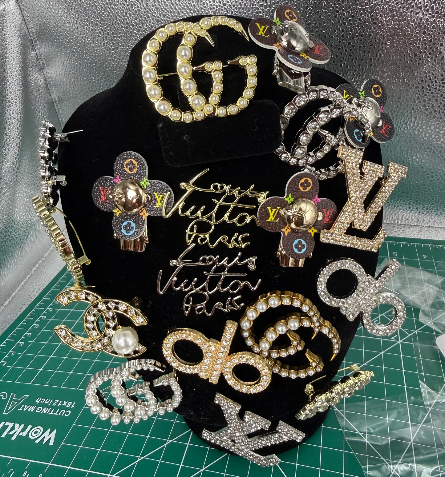 designer brooches
