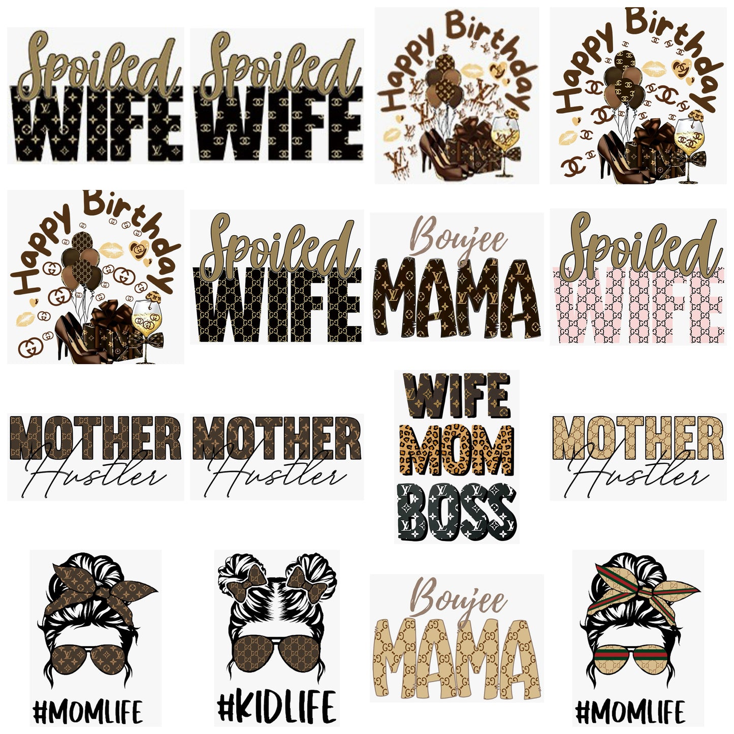 Designer Fashion Heat transfer