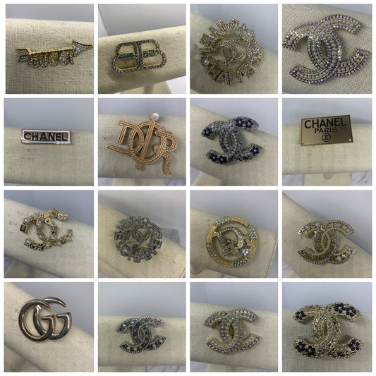 Designer brooches