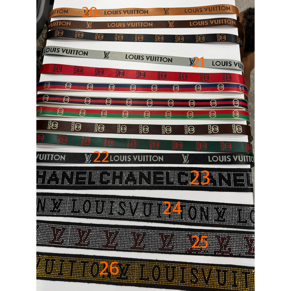 Designer Ribbon size 20mm