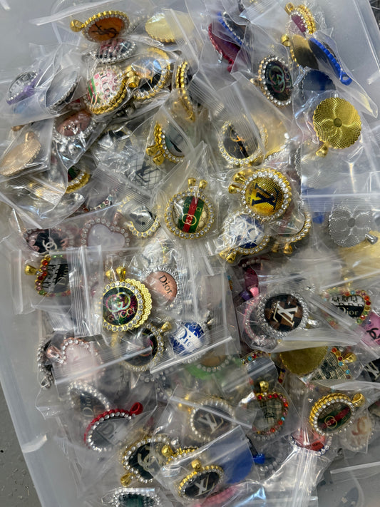 Tray Dome Designer Charm, Charm