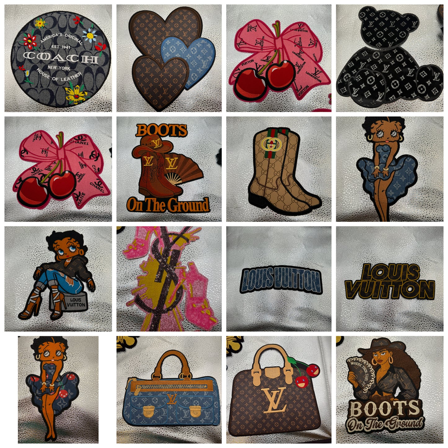 Luxury patches 6-10 inch